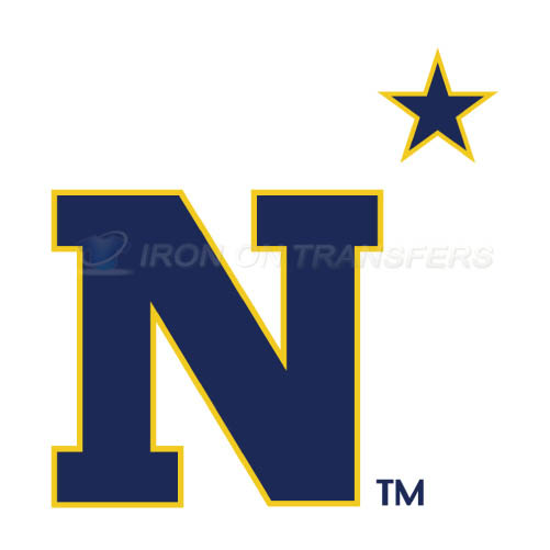 Navy Midshipmen Iron-on Stickers (Heat Transfers)NO.5354